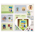 Fabric Panel Spring Creative Mickey Soft Book Cotton