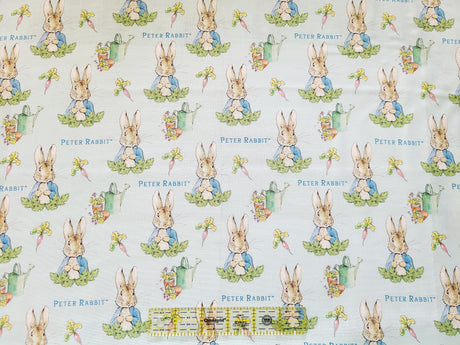 Quilting Cotton Peter Rabbit Garden Scenic Round Pack