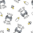 Flannel Fabric Player Has Joined the Game 100% Cotton