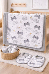 Flannel Fabric Player Has Joined the Game 100% Cotton