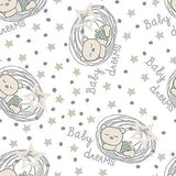 Flannel Fabric Baby Dreams Flannel 100% Cotton