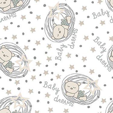 Flannel Fabric Baby Dreams Flannel 100% Cotton