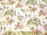 Flannel Fabric Nature Baby Floral Springs Creative