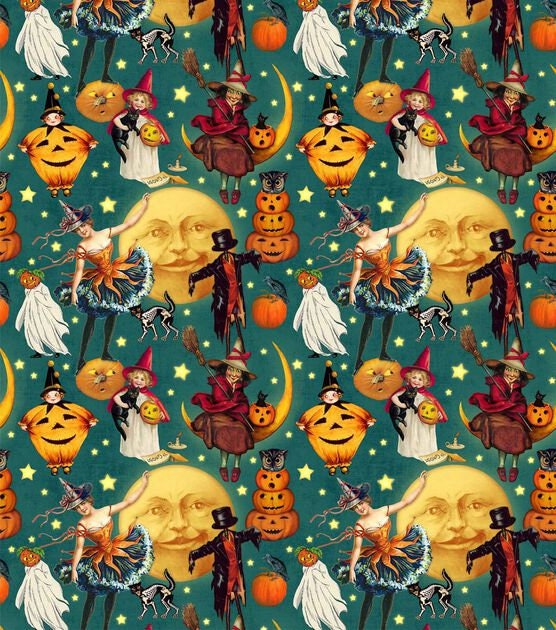 Quilting Cotton Treats N Sweets Halloween 44" Wide Springs Creative