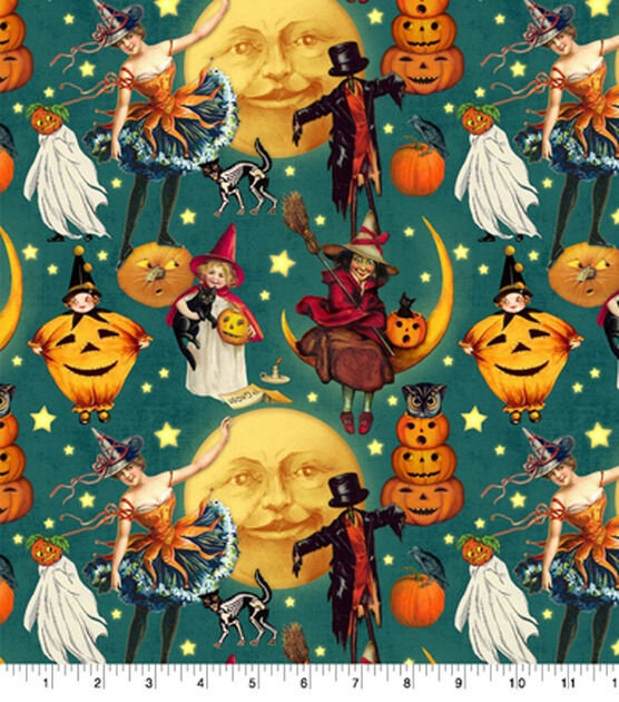Quilting Cotton Treats N Sweets Halloween 44" Wide Springs Creative