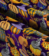 Quilting Cotton Witchy Pumpkins Halloween Fabric 100% Cotton