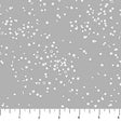 Cotton Print Gray Dewfall Sprinkles Fabric 44/45"
