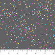 Cotton Fabric Sprinkles Gray Multi Dewfall 44/45"