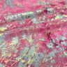 Foiled Tie Dye Spandex Fabric