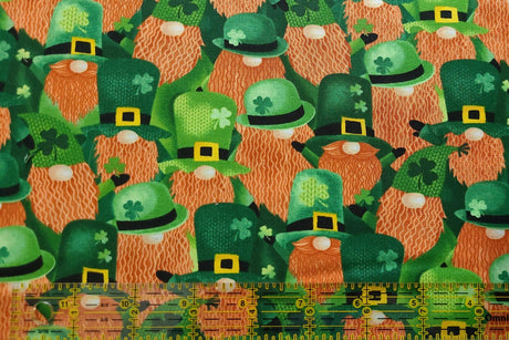 Quilting Cotton Lucky Guy St. Patrick's Day Timeless Treasures