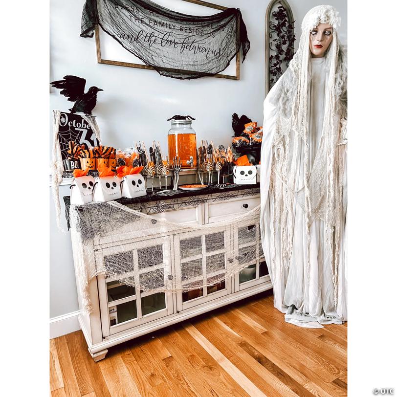 Standing Ghost Girl Halloween Decoration - 5 ft 7 in