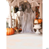 Standing Ghost Girl Halloween Decoration - 5 ft 7 in
