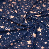 Printed Spandex Star Bright