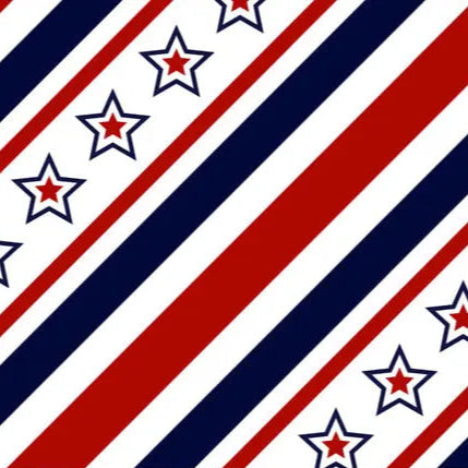Cuddle Fabric Star Spangled Cardinal Digital Print