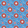 Cotton Print Patriotic Party Fabric 43/44"