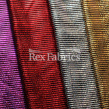Stars Stripe Holo Nylon Spandex Fabric - Black Ground Hologram Star/Stripe Pattern, 58/60" Width (1 Yard)