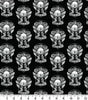 Quilting Cotton Star Wars Mandalorian Helmet Badge 100% Cotton Fabric