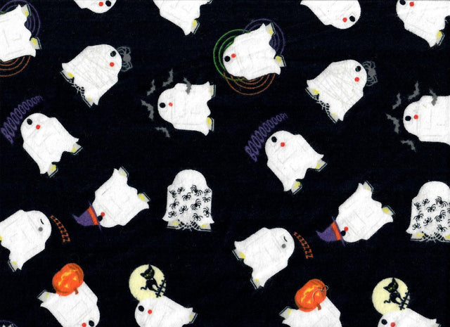 Flannel Fabric Star Wars R2D2 Halloween Print