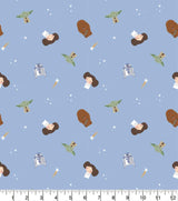 Quilting Cotton Star Wars Rebel Dreams Blue and Pink Robert Kaufman