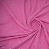 Foil Printed Stretch French Terry