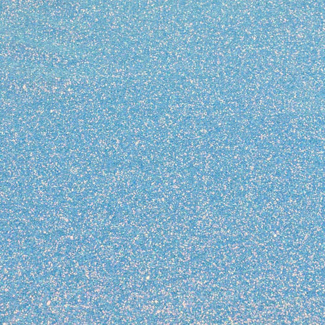Stardust Chunky Glitter Polyester Fabric - Grey/Iridescent, 54/56" Width (1 Yard)