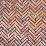 Burnout Velvet Upholstery Fabric Starlet Geometric Arrow Pattern