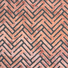 Burnout Velvet Upholstery Fabric Starlet Geometric Arrow Pattern