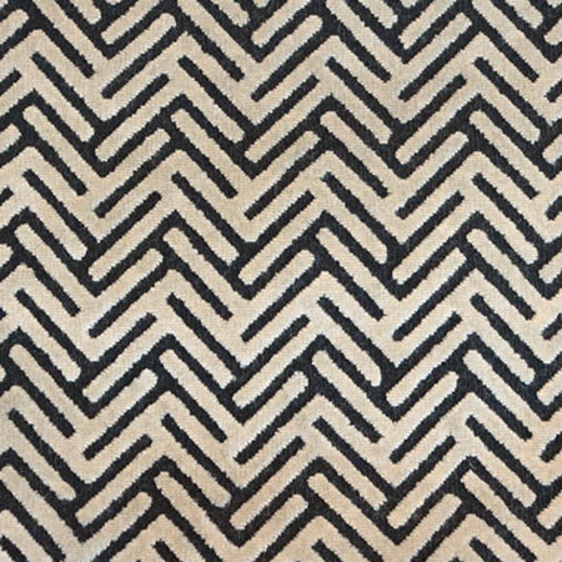 Burnout Velvet Upholstery Fabric Starlet Geometric Arrow Pattern