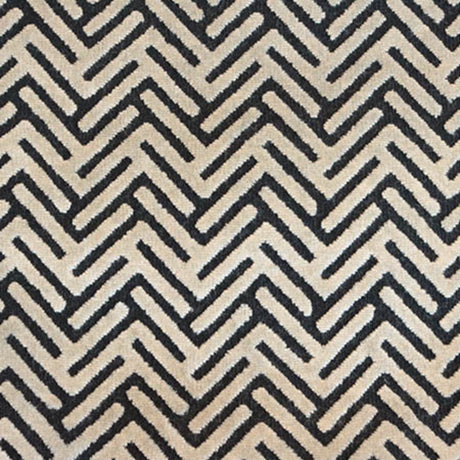 Burnout Velvet Upholstery Fabric Starlet Geometric Arrow Pattern