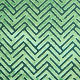 Burnout Velvet Upholstery Fabric Starlet Geometric Arrow Pattern
