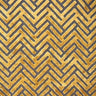 Burnout Velvet Upholstery Fabric Starlet Geometric Arrow Pattern