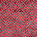 Burnout Velvet Upholstery Fabric Starlet Geometric Arrow Pattern