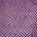 Burnout Velvet Upholstery Fabric Starlet Geometric Arrow Pattern