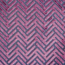 Burnout Velvet Upholstery Fabric Starlet Geometric Arrow Pattern