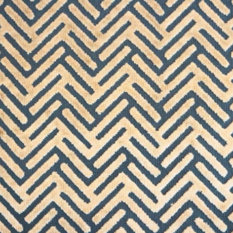 Burnout Velvet Upholstery Fabric Starlet Geometric Arrow Pattern