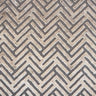 Burnout Velvet Upholstery Fabric Starlet Geometric Arrow Pattern