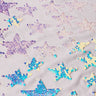 Starlight Stretch Velvet Flip Sequin Fabric - White/Cool Iridescent, Black/Cool Iridescent, Black/Fluorescent Pink, Black/Orange, Black/Neon Yellow, Black/Lime, 54/56" Width (1 Yard)