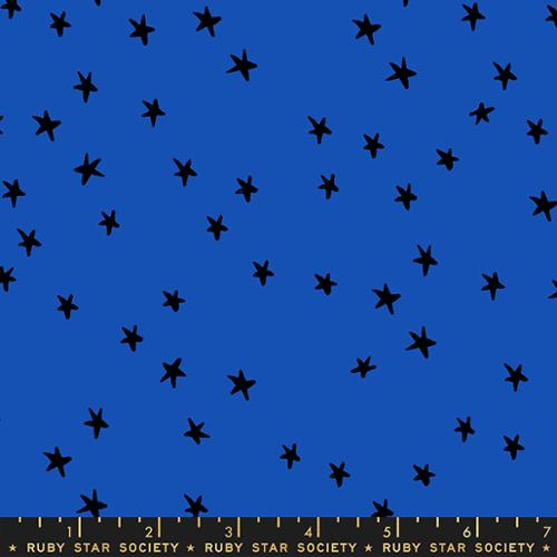 Cotton Fabric Starry Blue Ribbon 43/44" Wide