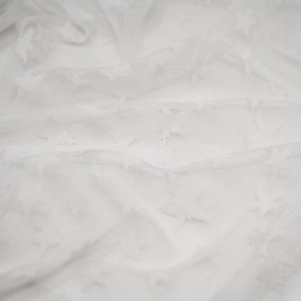 Stretch Lace Starry Knit Fabric