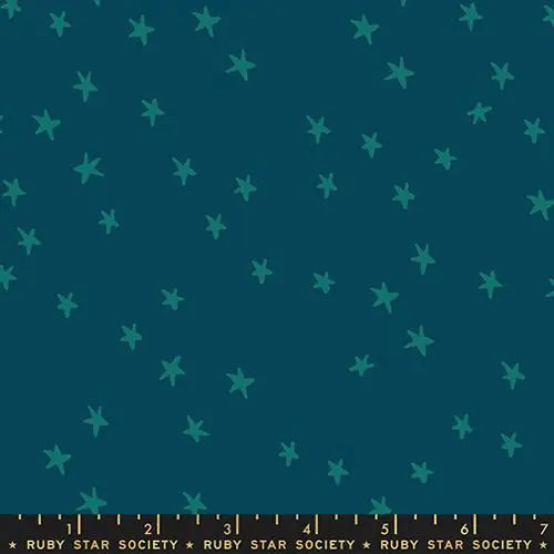 Cotton Print Starry New Galaxy Fabric 43/44" Multicolor Stars