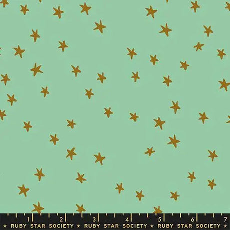 Cotton Print Starry New Moss Fabric 43/44" Wide
