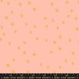 Cotton Fabric Starry New Peach 43/44"