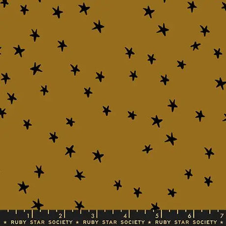 Cotton Print Starry New Suede 43/44 Fabric Per Yard