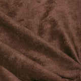 Double Sided Stretch Faux Suede Nylon Spandex Fabric - Dark Berry, 2-Way Stretch, 55" Width (1 Yard)