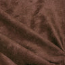 Double Sided Stretch Faux Suede Nylon Spandex Fabric - Dark Berry, 2-Way Stretch, 55" Width (1 Yard)