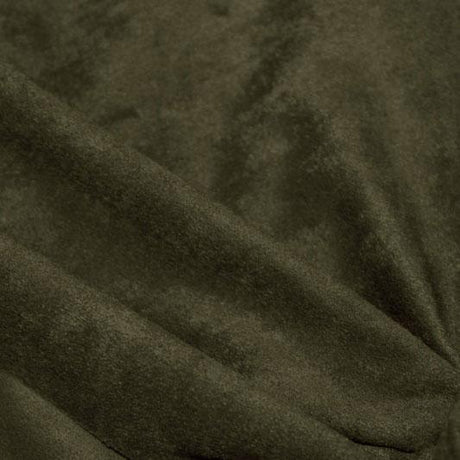 Double Sided Stretch Faux Suede Nylon Spandex Fabric - Dark Berry, 2-Way Stretch, 55" Width (1 Yard)