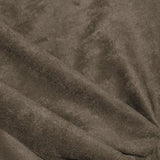Double Sided Stretch Faux Suede Nylon Spandex Fabric - Dark Berry, 2-Way Stretch, 55" Width (1 Yard)
