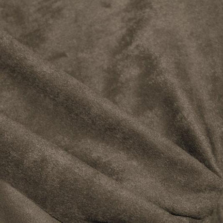 Double Sided Stretch Faux Suede Nylon Spandex Fabric - Dark Berry, 2-Way Stretch, 55" Width (1 Yard)