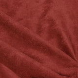 Double Sided Stretch Faux Suede Nylon Spandex Fabric - Dark Berry, 2-Way Stretch, 55" Width (1 Yard)