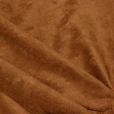 Double Sided Stretch Faux Suede Nylon Spandex Fabric - Dark Berry, 2-Way Stretch, 55" Width (1 Yard)